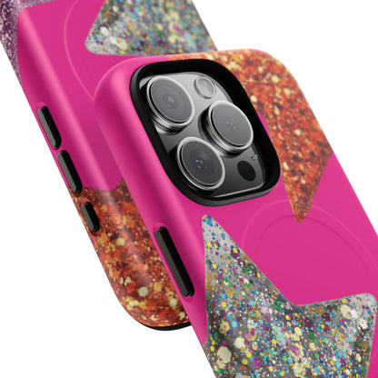 Glitter stars - Tough Magsafe Case