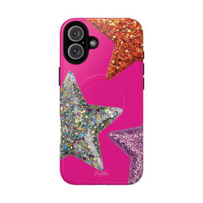 Glitter stars - Tough Magsafe Case