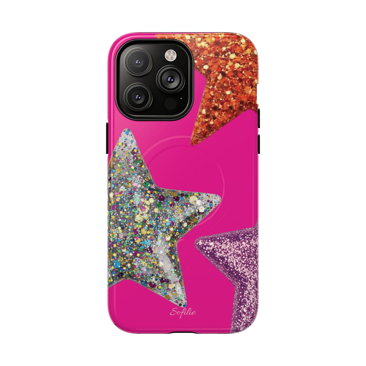 Glitter stars - Tough Magsafe Case