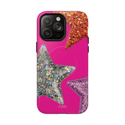 Glitter stars - Tough Magsafe Case