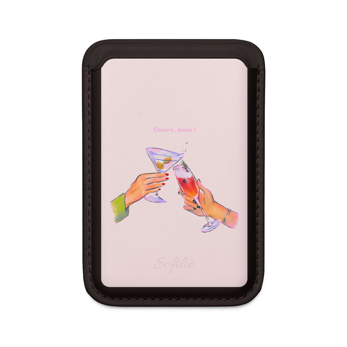 Cheers, babe! - Magnet Card Wallet