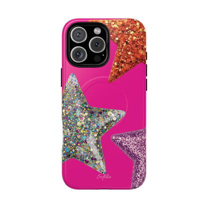 Glitter stars - Tough Magsafe Case