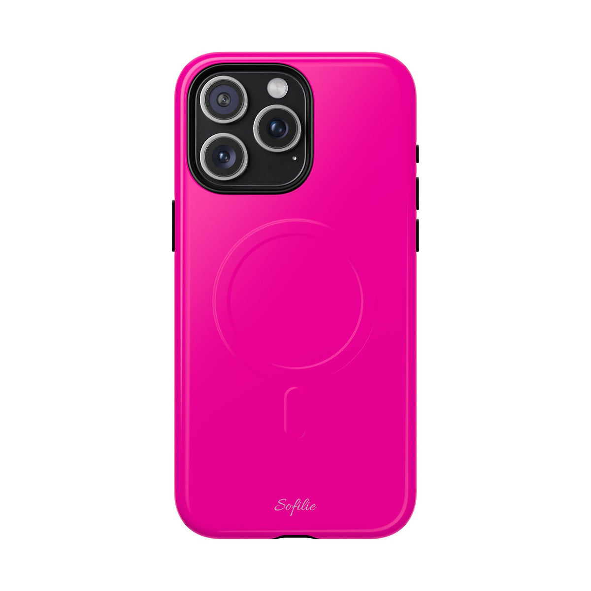 Electric Pink - Tough Magsafe Case