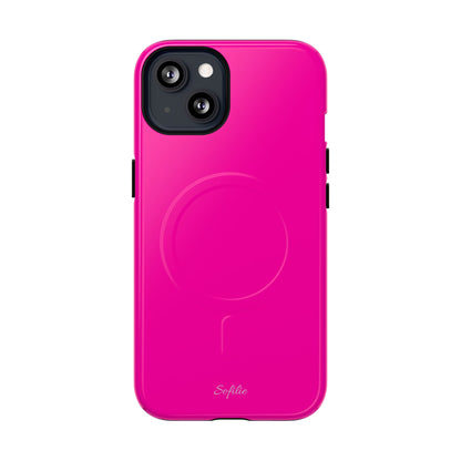 Electric Pink - Tough Magsafe Case