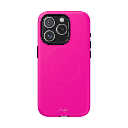 Electric Pink - Tough Magsafe Case