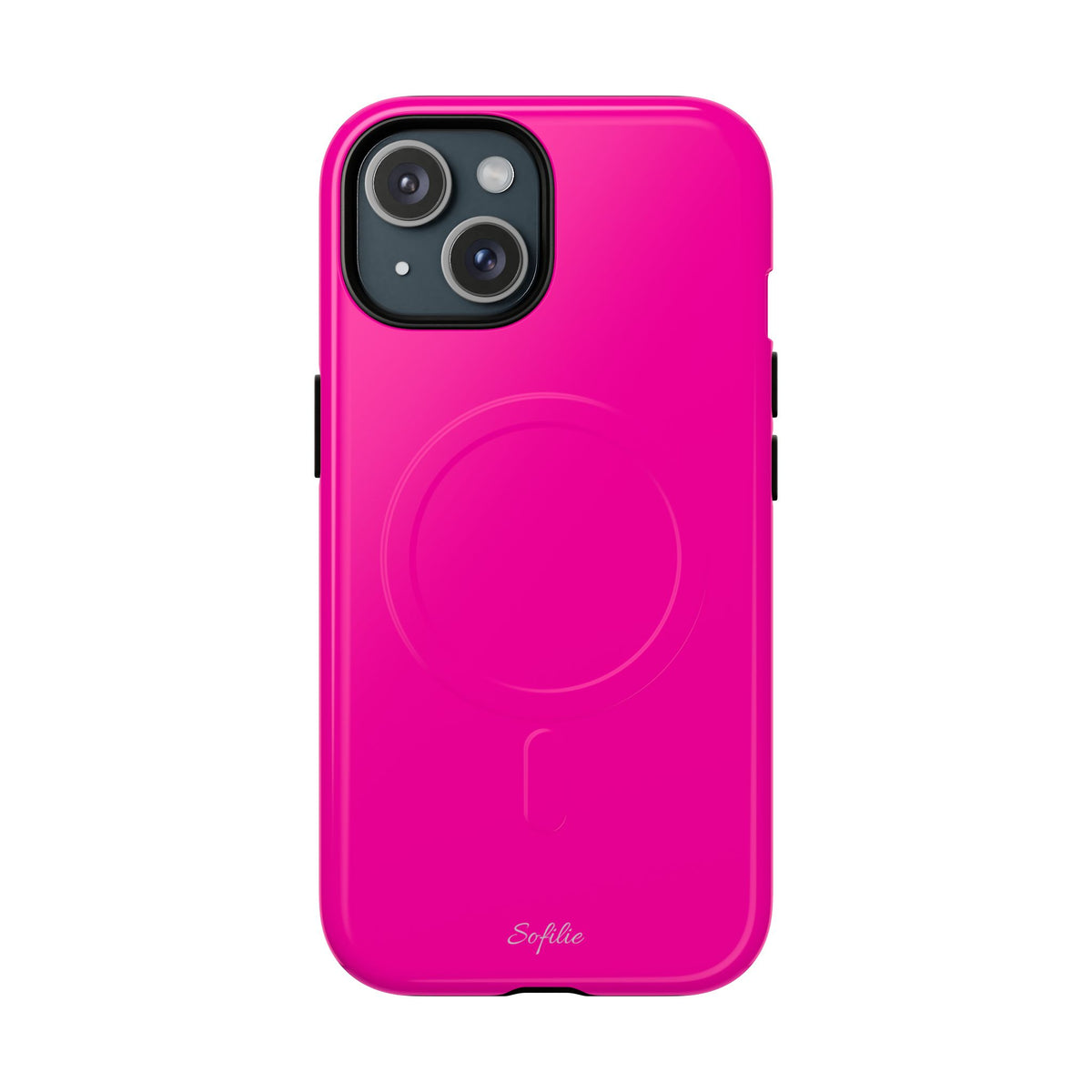 Electric Pink - Tough Magsafe Case