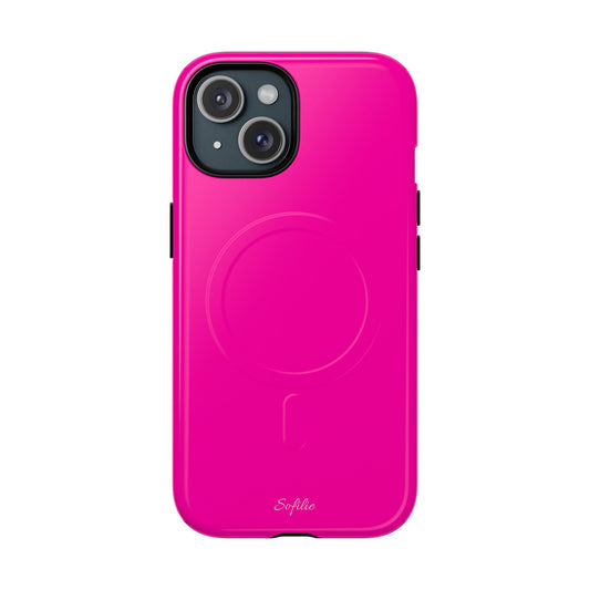 Electric Pink - Tough Magsafe Case