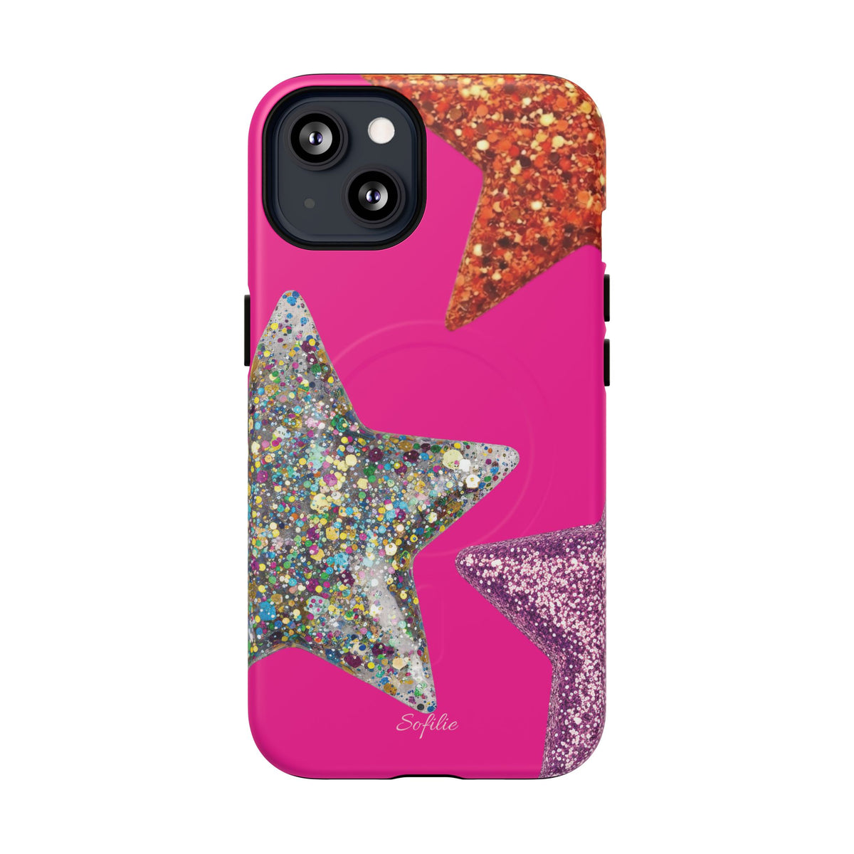 Glitter stars - Tough Magsafe Case