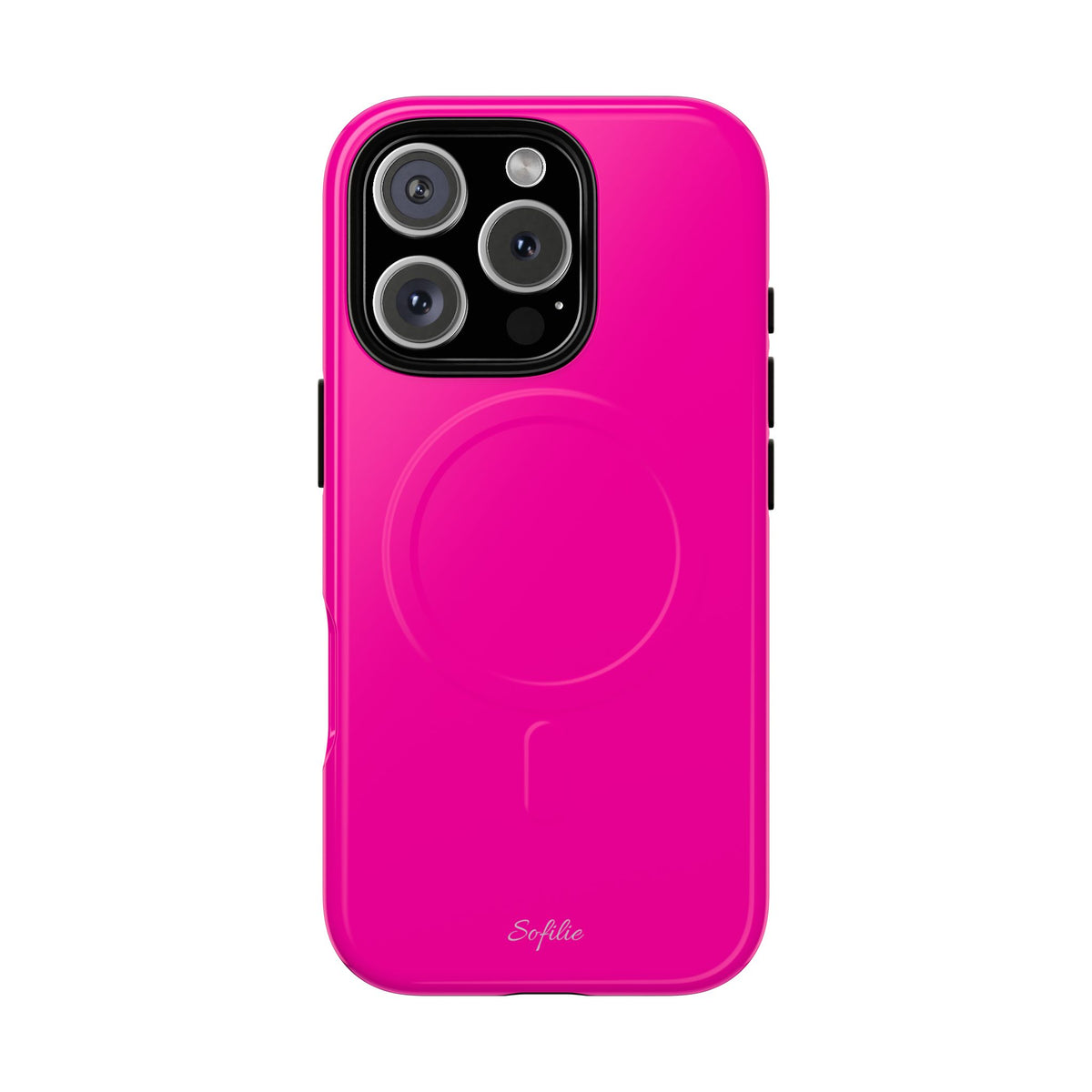 Electric Pink - Tough Magsafe Case