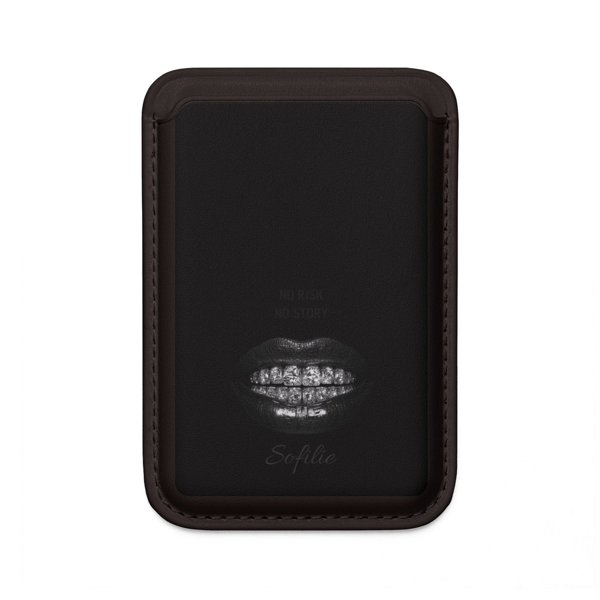 No risk No story - Magnet Card Wallet