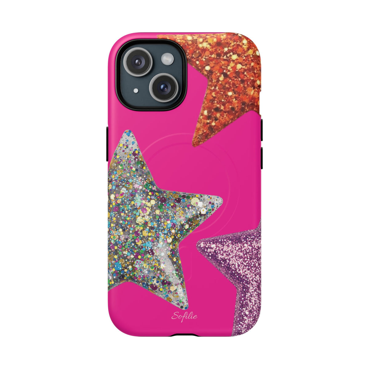 Glitter stars - Tough Magsafe Case