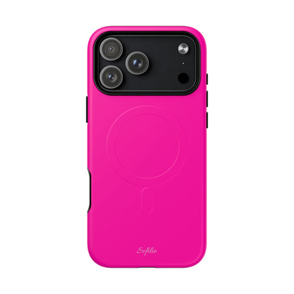 Electric Pink - Tough Magsafe Case