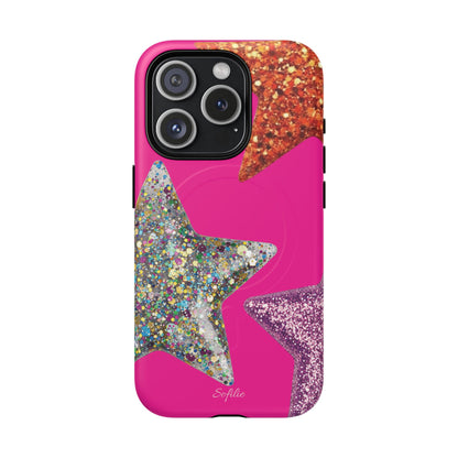 Glitter stars - Tough Magsafe Case