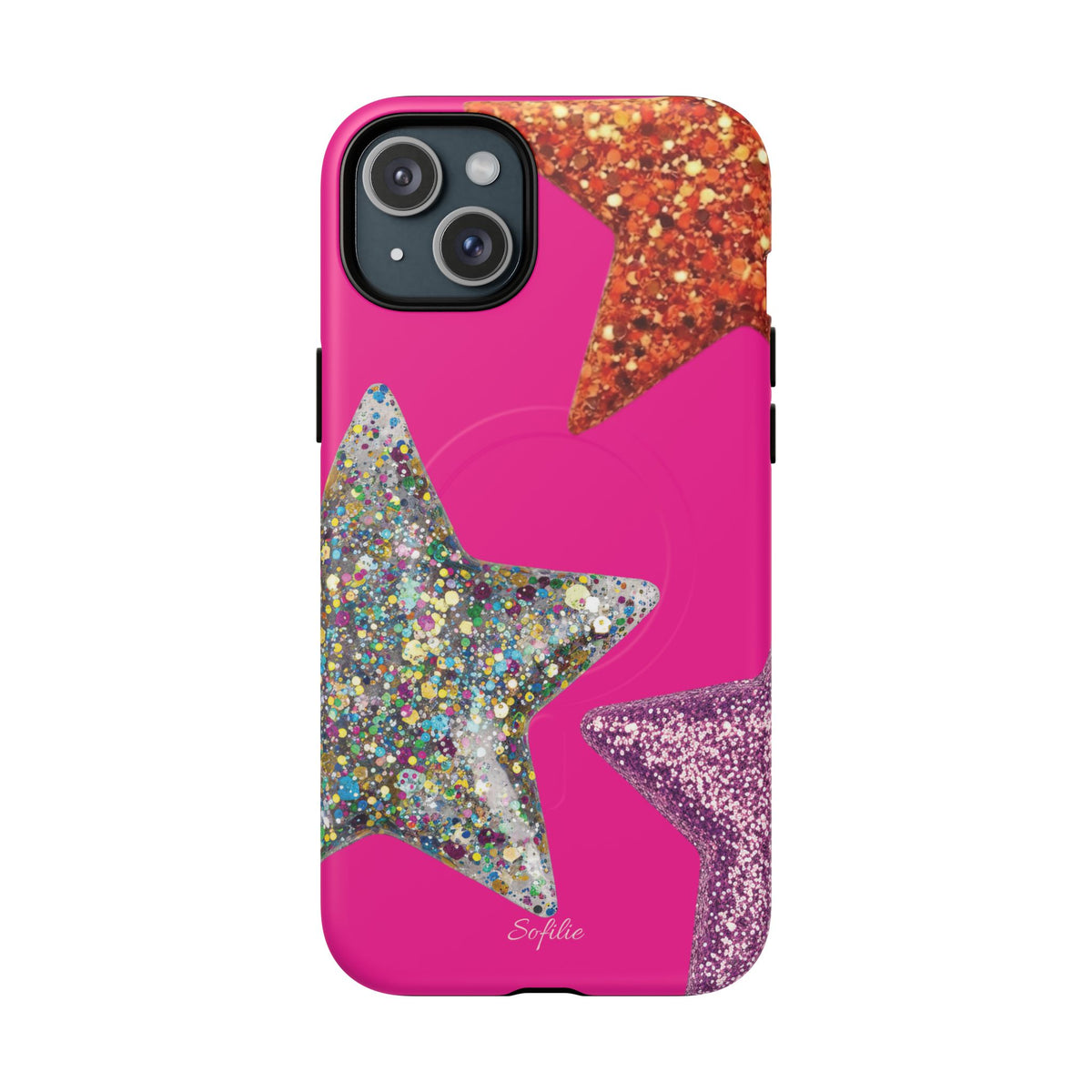 Glitter stars - Tough Magsafe Case