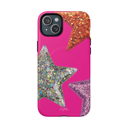 Glitter stars - Tough Magsafe Case