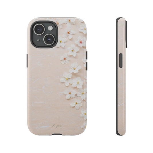 White flowers - Tough Cases