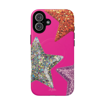 Glitter stars - Tough Magsafe Case