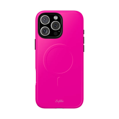 Electric Pink - Tough Magsafe Case