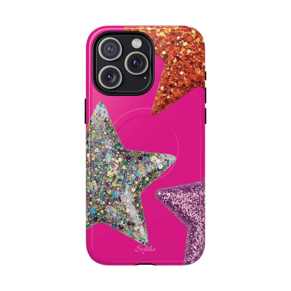 Glitter stars - Tough Magsafe Case