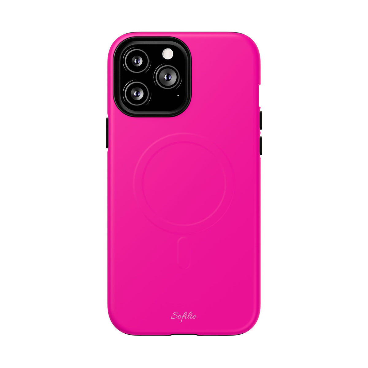 Electric Pink - Tough Magsafe Case