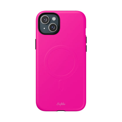 Electric Pink - Tough Magsafe Case
