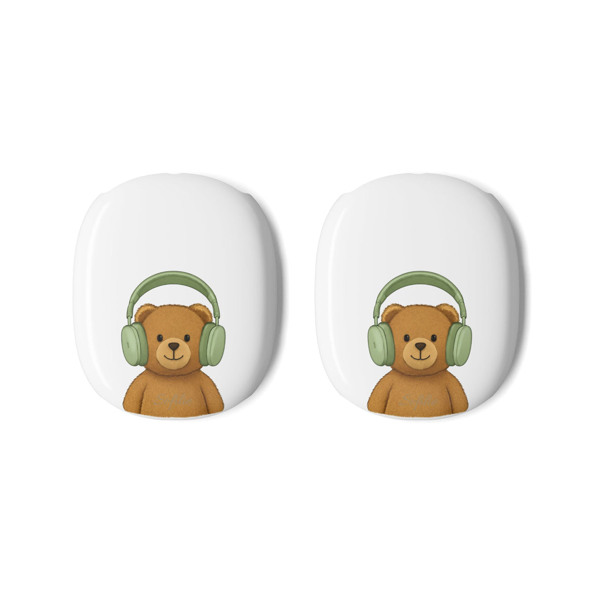 Teddy Bear  -  AirPod Max Headphones