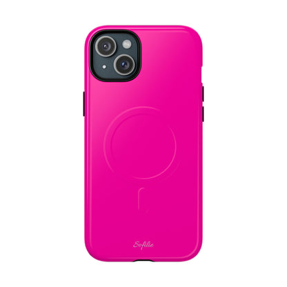Electric Pink - Tough Magsafe Case