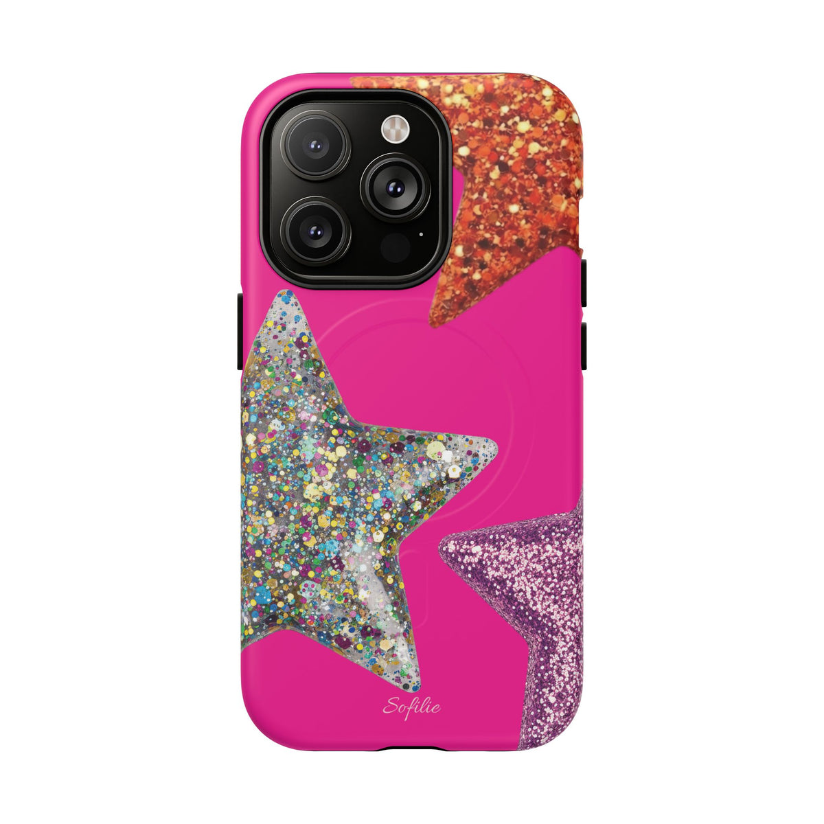 Glitter stars - Tough Magsafe Case