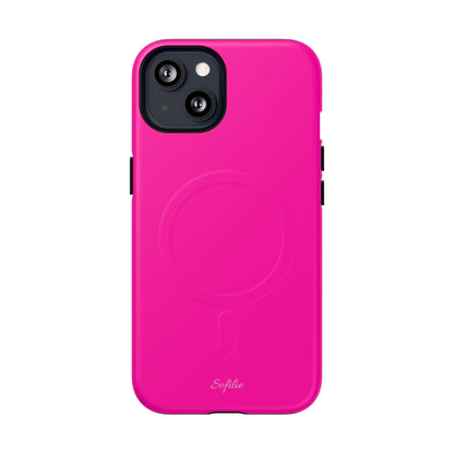 Electric Pink - Tough Magsafe Case