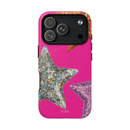 Glitter stars - Tough Magsafe Case