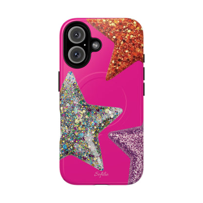 Glitter stars - Tough Magsafe Case