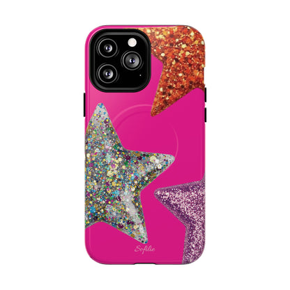 Glitter stars - Tough Magsafe Case
