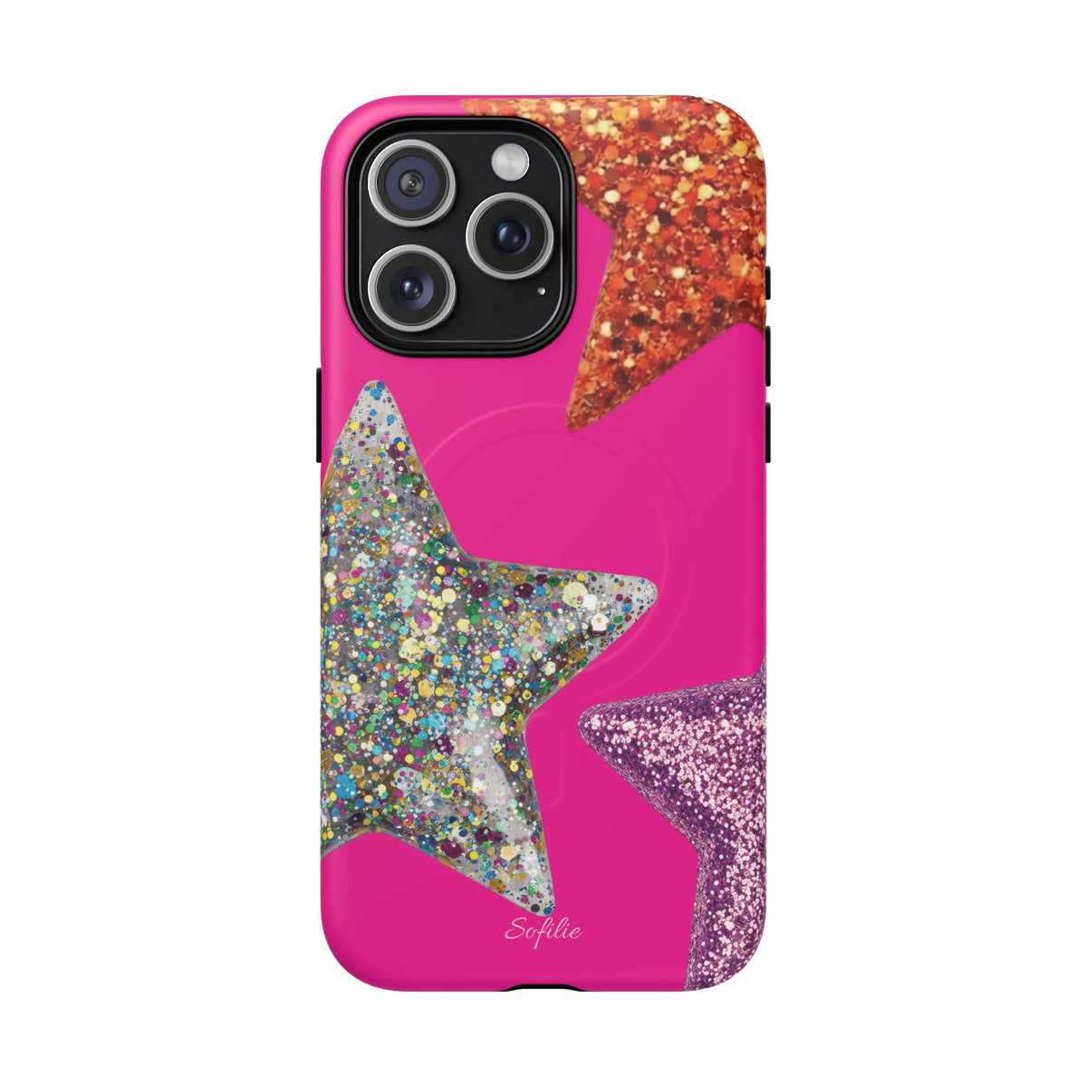 Glitter stars - Tough Magsafe Case