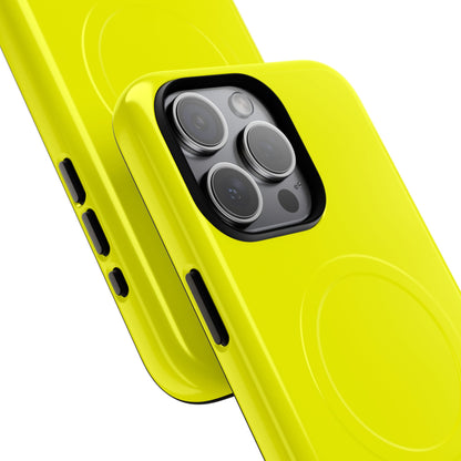 Electric Yellow - Tough Magsafe Case