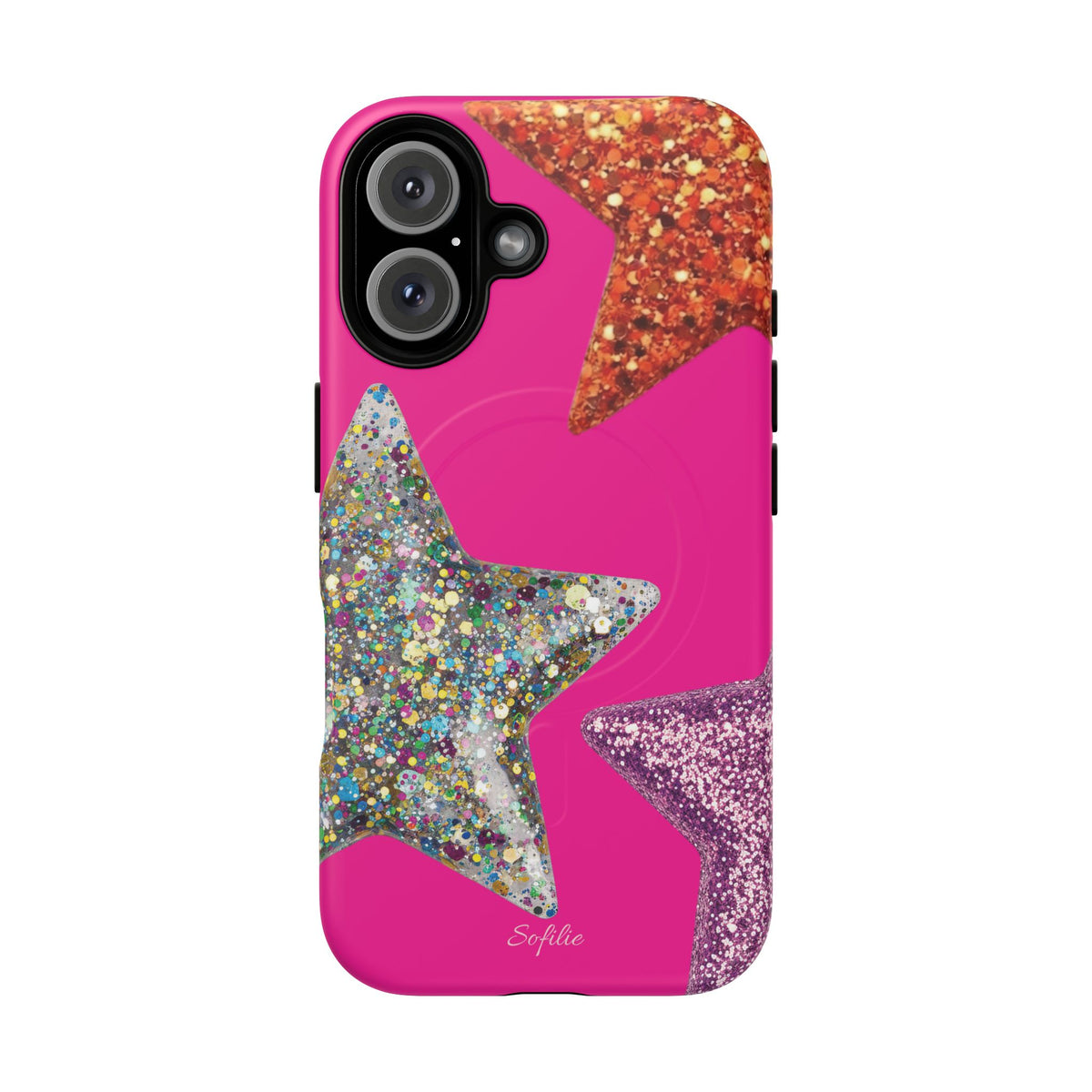 Glitter stars - Tough Magsafe Case
