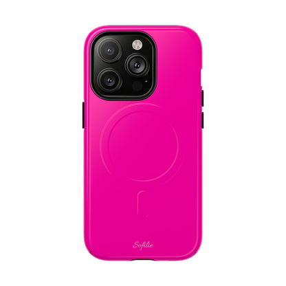 Electric Pink - Tough Magsafe Case