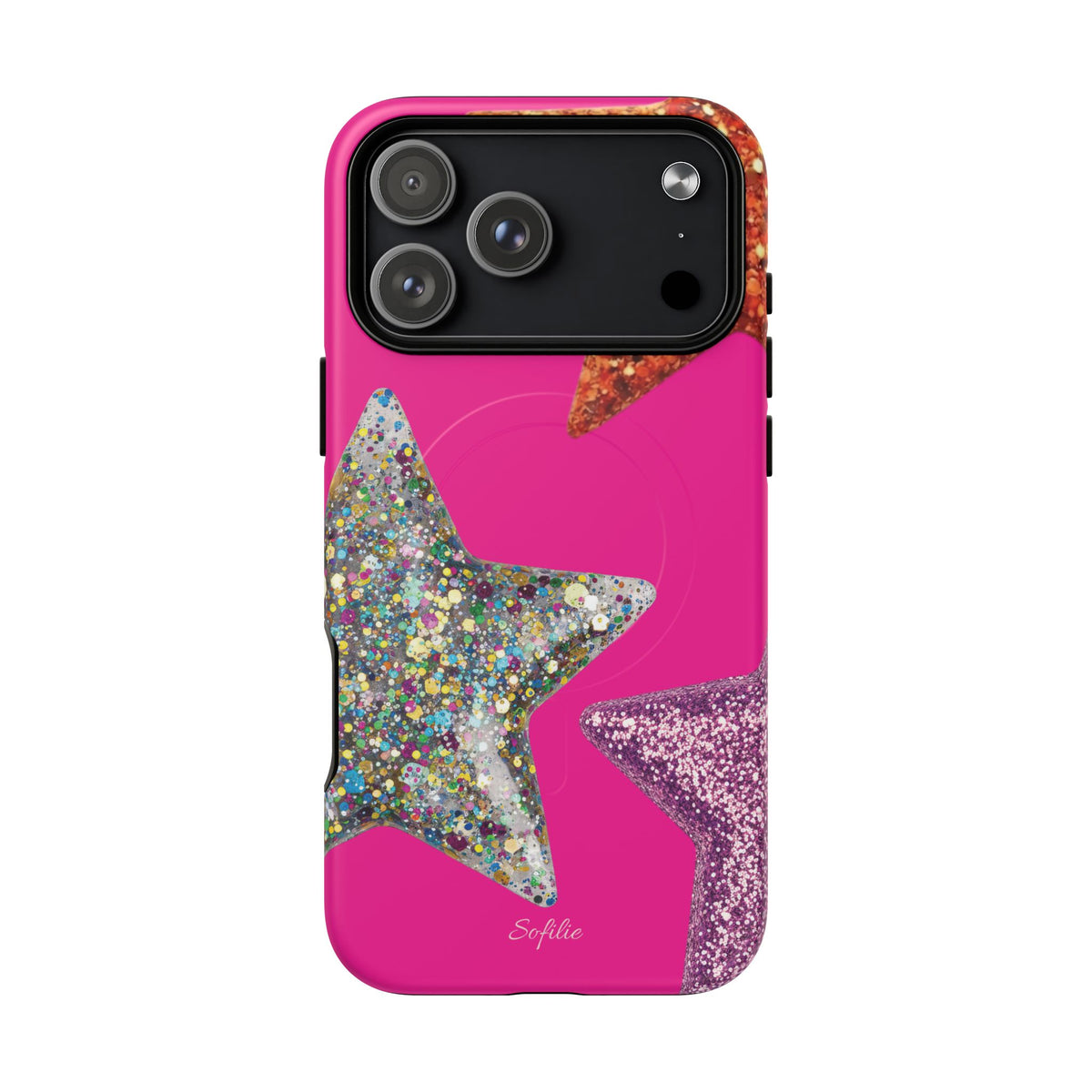 Glitter stars - Tough Magsafe Case