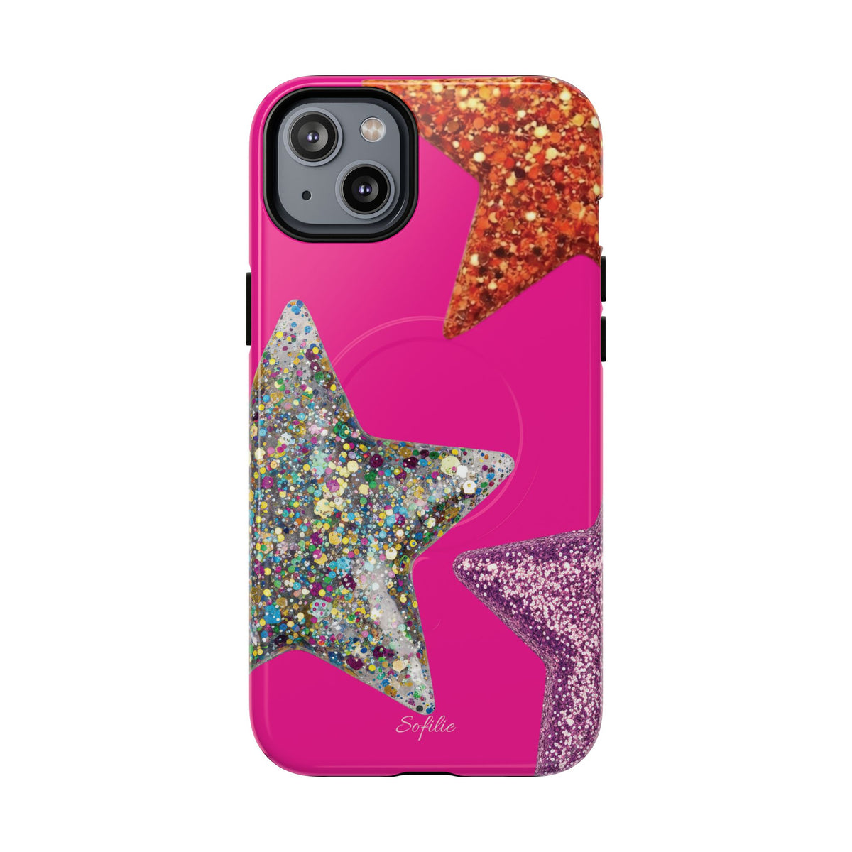 Glitter stars - Tough Magsafe Case
