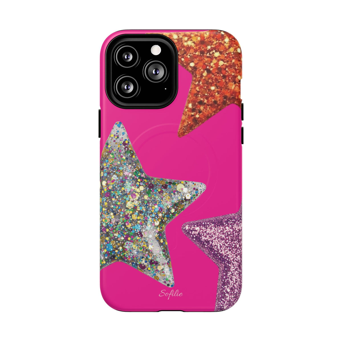 Glitter stars - Tough Magsafe Case