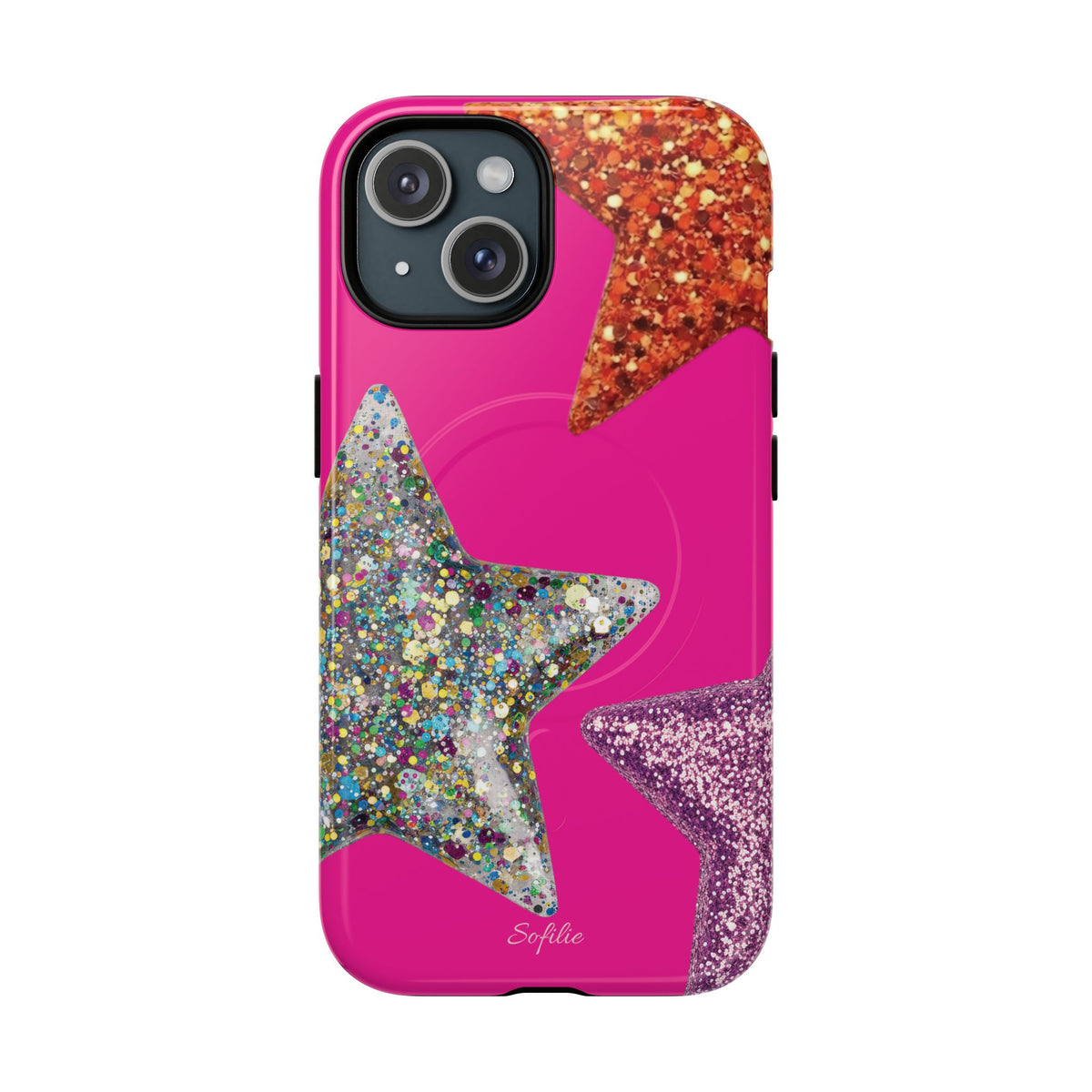 Glitter stars - Tough Magsafe Case