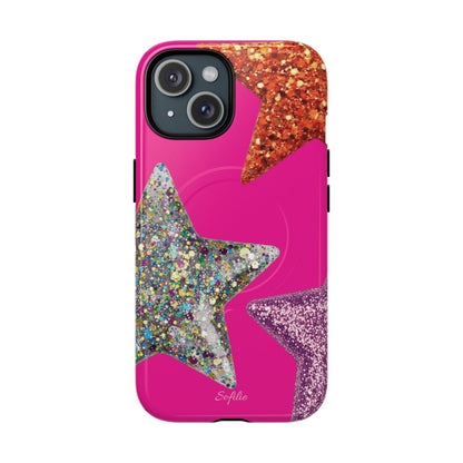 Glitter stars - Tough Magsafe Case