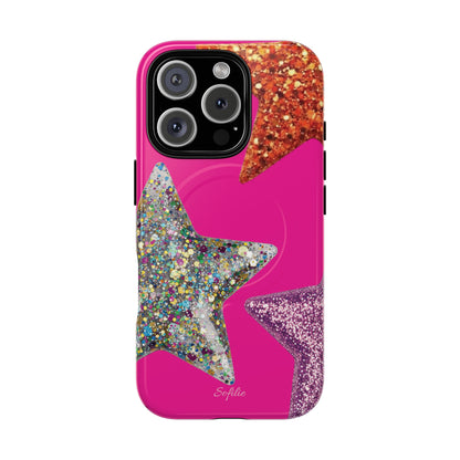 Glitter stars - Tough Magsafe Case