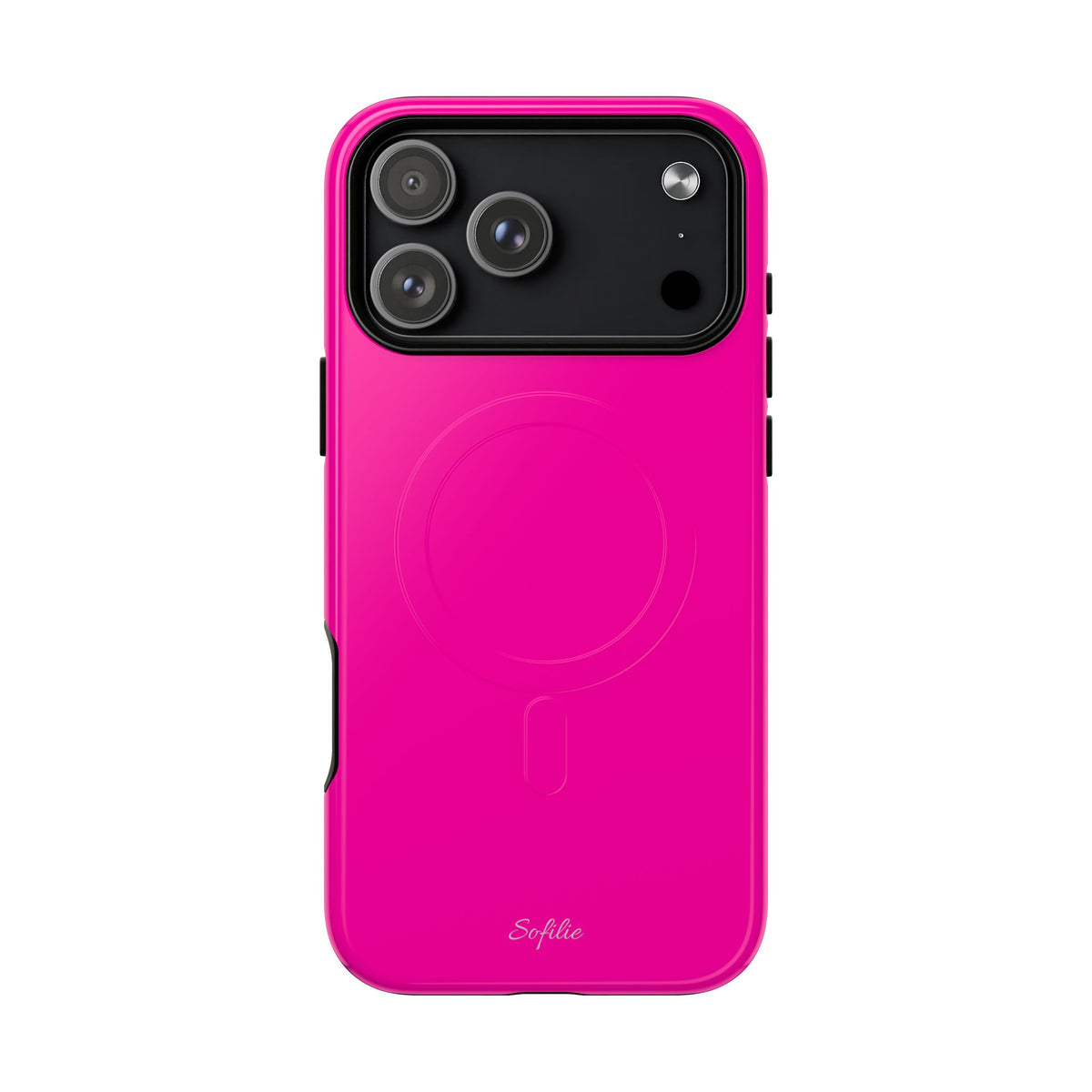 Electric Pink - Tough Magsafe Case