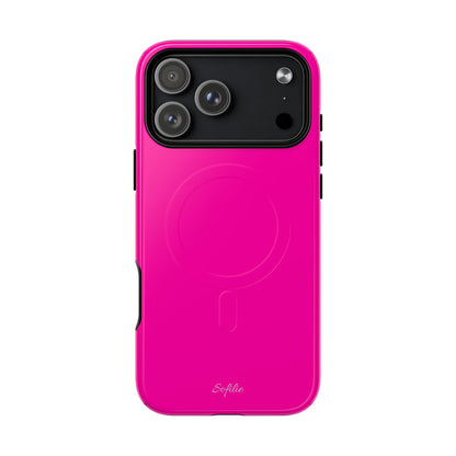 Electric Pink - Tough Magsafe Case