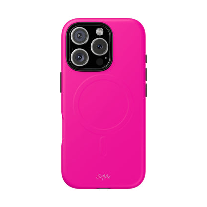 Electric Pink - Tough Magsafe Case