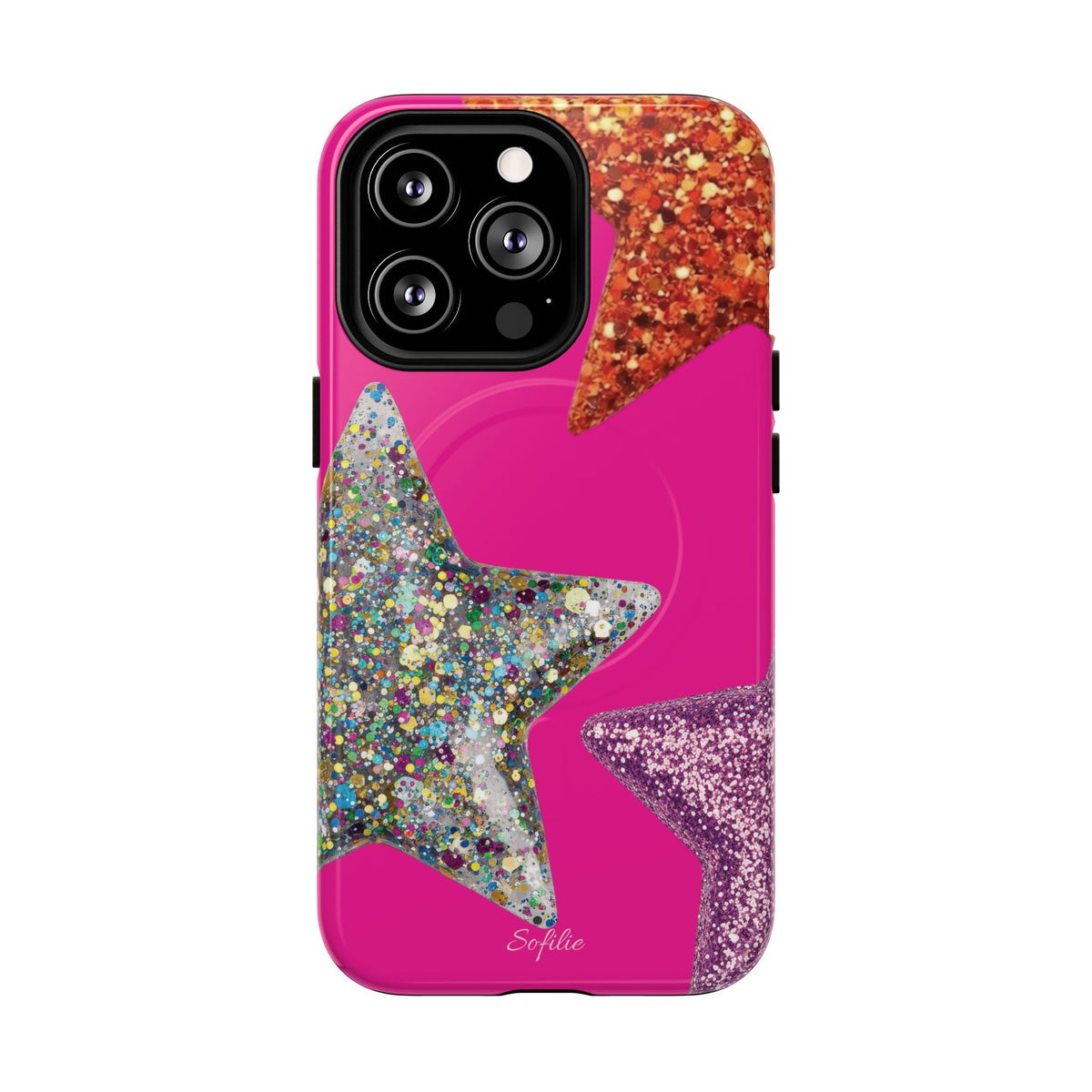 Glitter stars - Tough Magsafe Case