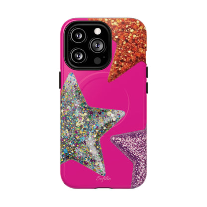 Glitter stars - Tough Magsafe Case