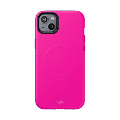 Electric Pink - Tough Magsafe Case