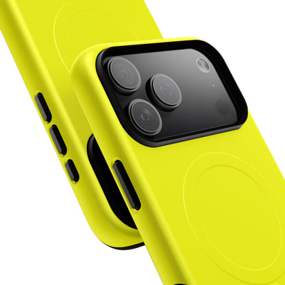 Electric Yellow - Tough Magsafe Case