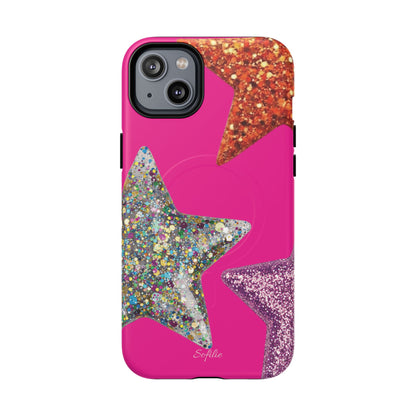 Glitter stars - Tough Magsafe Case